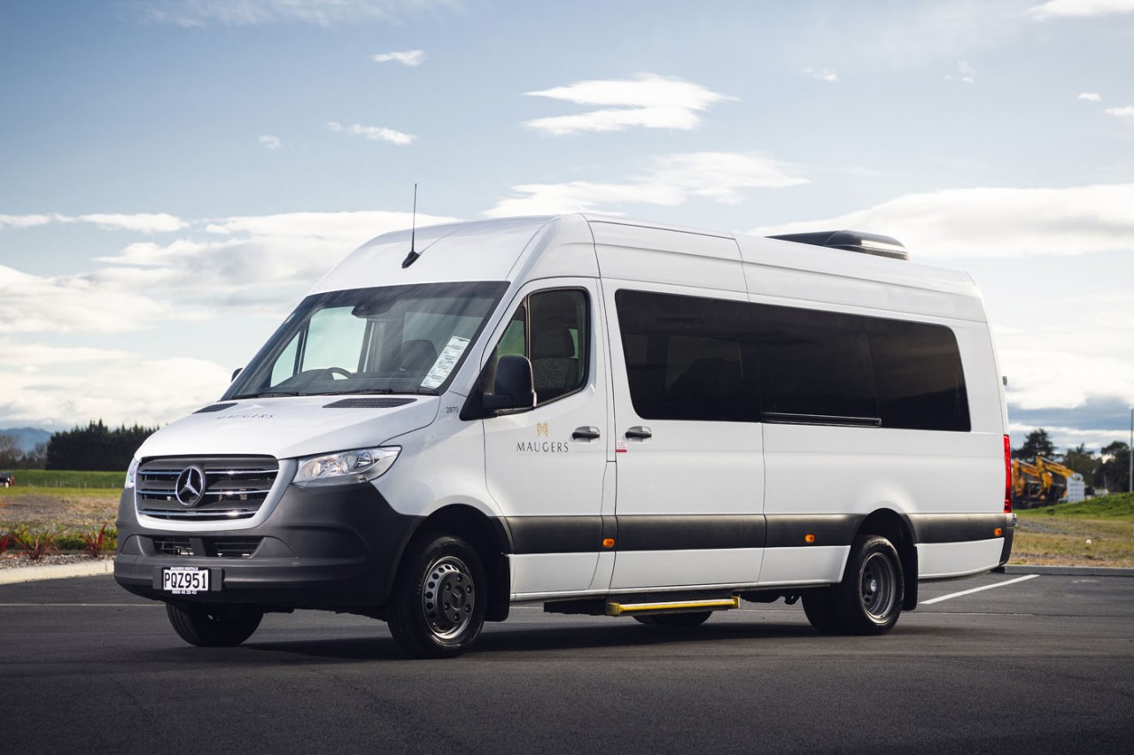 17 Seater Coach - Side Closed